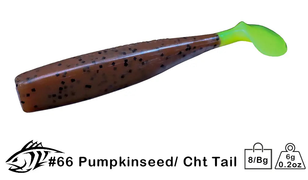 66 Pumpkinseed/Chart Tail