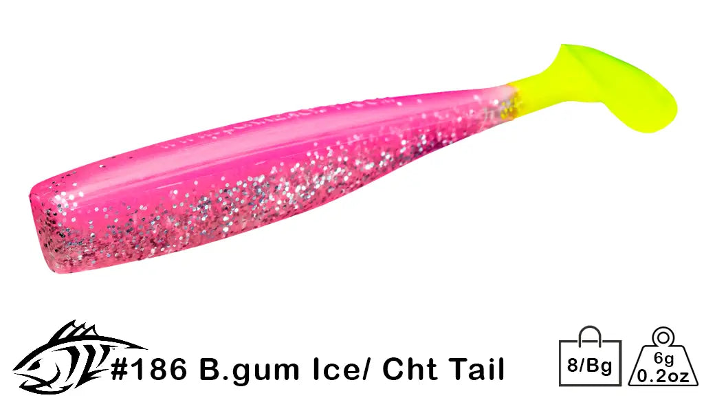 186 Bubblegum Ice/Chart Tail