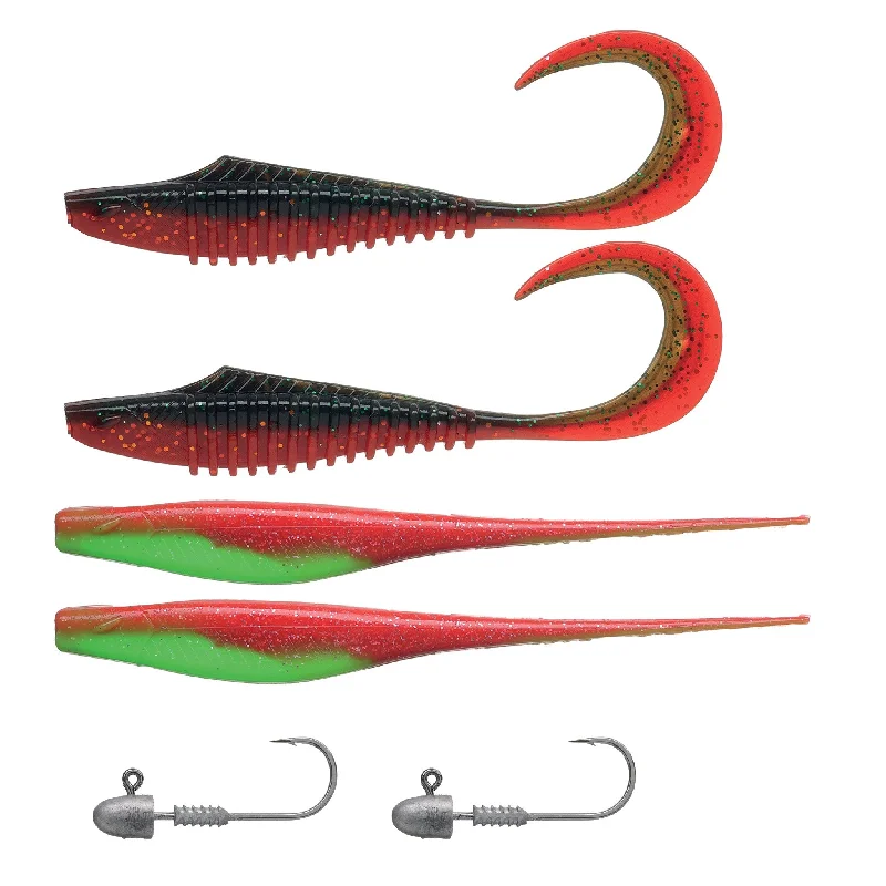 Fishing Lures for outdoor needs-Bite Science Beast Buster And Jig-Heads Multi Pack