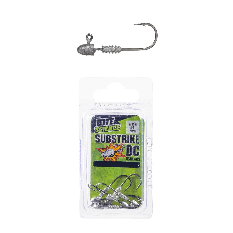 Fishing Lures with tan scales-Bite Science Substrike DC Jigheads