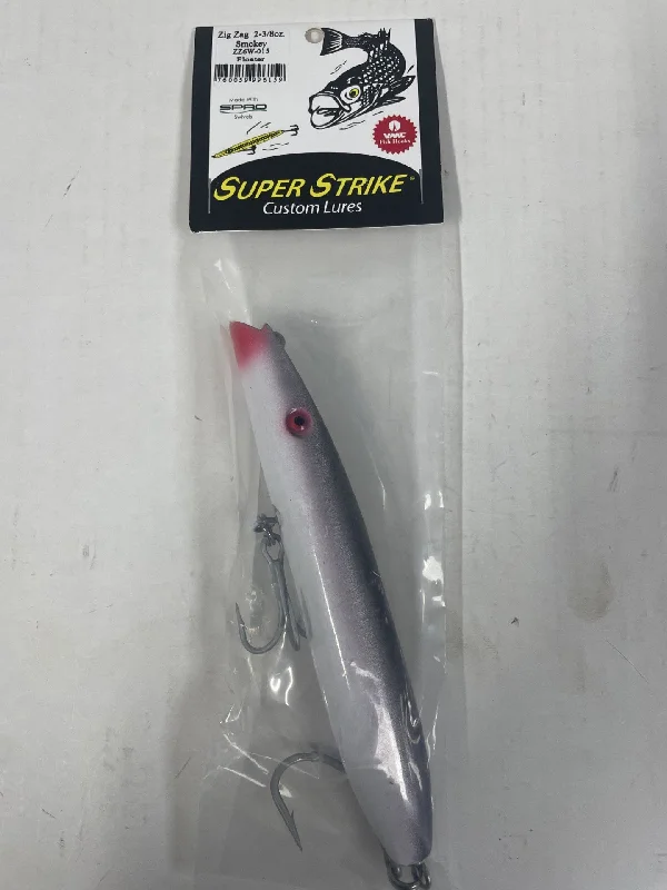 Fishing Lures with rugged looks-Super Strike  Zig Zag 2 3/8 Darter  Smokey