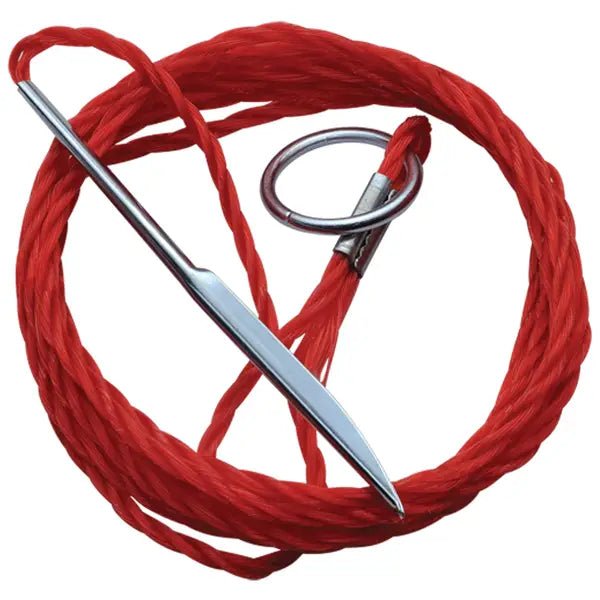 Knives & Scissors with clear steel-Danielson Stringer Poly Cord 9-Ft Red