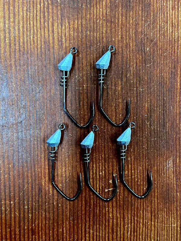 Fish hooks with fine points-Diamond Baits V-Loc Rig Hooks