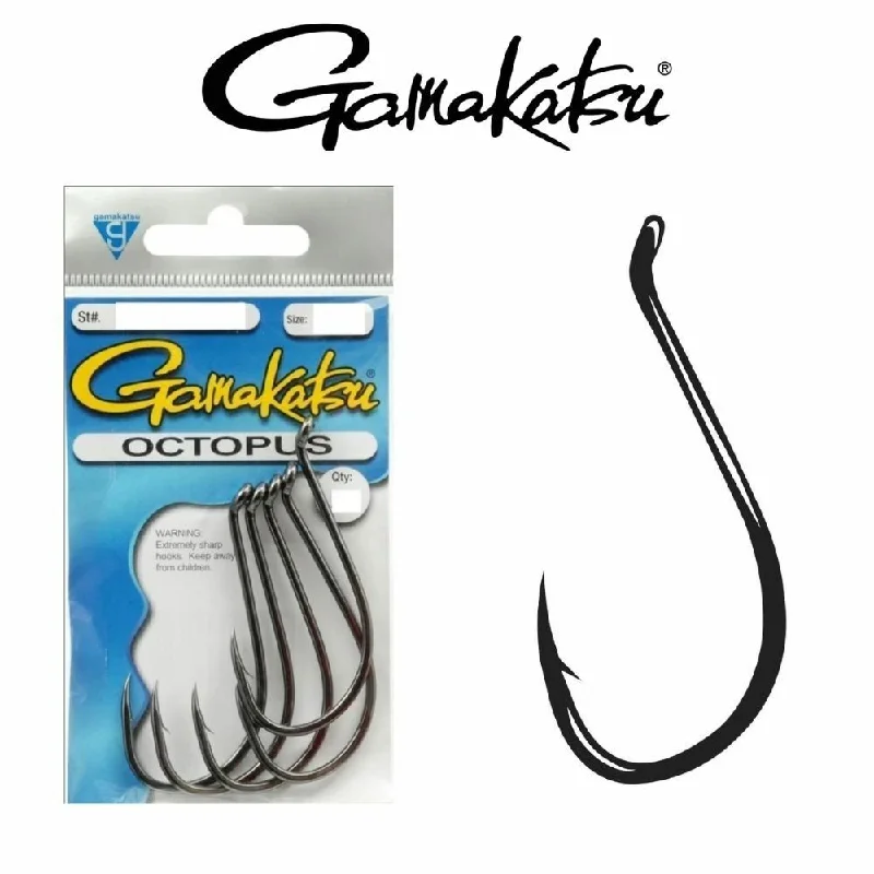 Durable rigs for pond fishing-GAMAKATSU OCTOPUS HOOKS BN