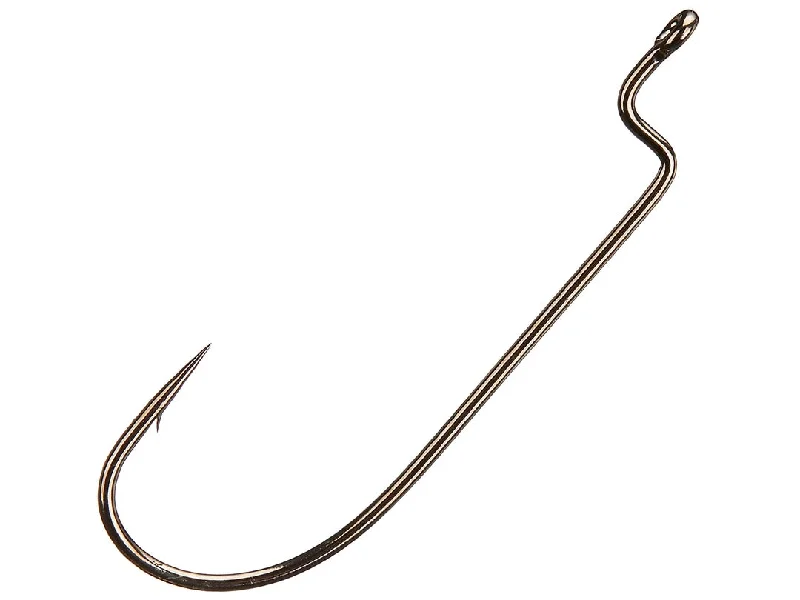 Rigs for heavy bait-Gamakatsu O'Shaughnessy Bend Offset Worm Hook Bronze