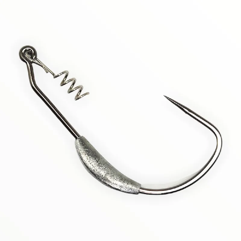 Fish hooks for live bait-Gamakatsu Weighted Superline Spring Lock Hook