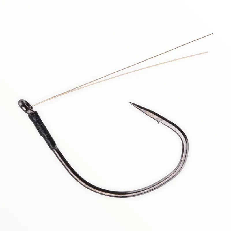 Fish hooks with strong hooks-Hayabusa Special Wacky W/Wire Guard 5pk