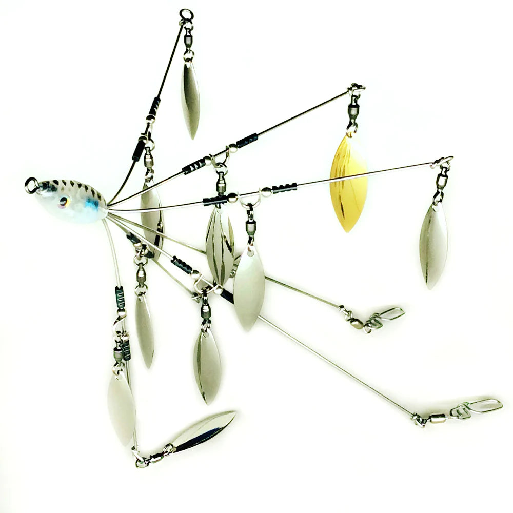 Fish hooks for river trout-Hog Farmer Mop Rig