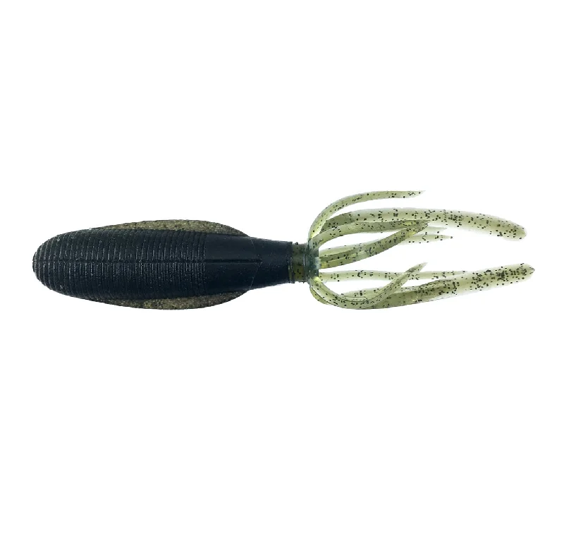 Fishing Lures with earthy hues-Jackson Qu-On Money Bait Back Slide Kraken 4.7" Soft Plastics