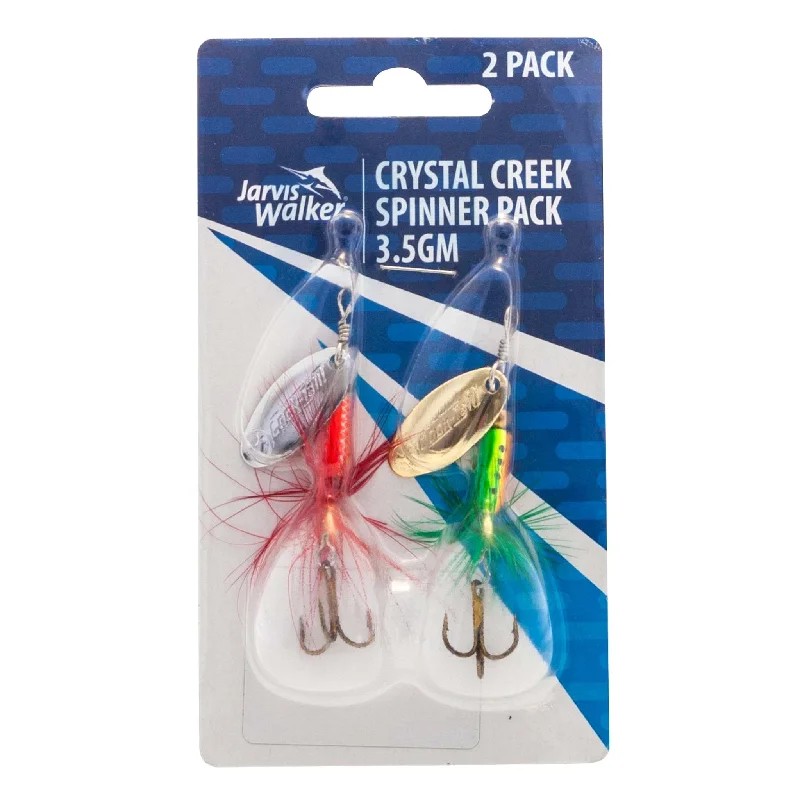 Fishing Lures for crankbait fishing-Jarvis Walker Crystal Creek Spinner Lures