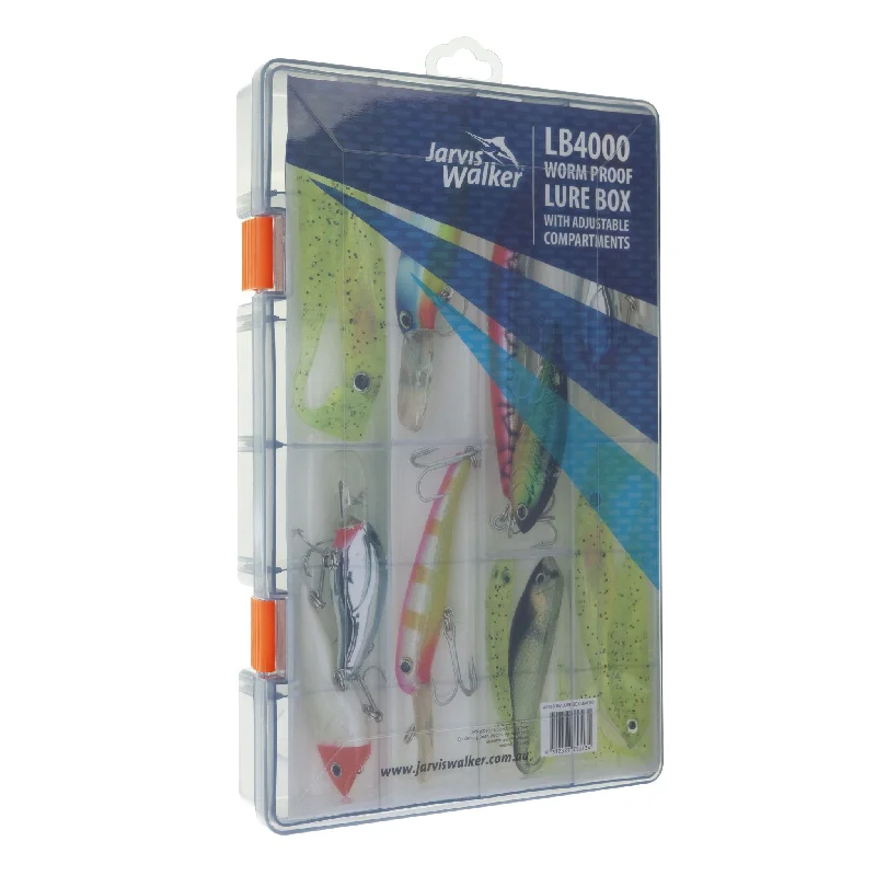 Fishing Lures for trout streams-Jarvis Walker Lure Box LB 4000