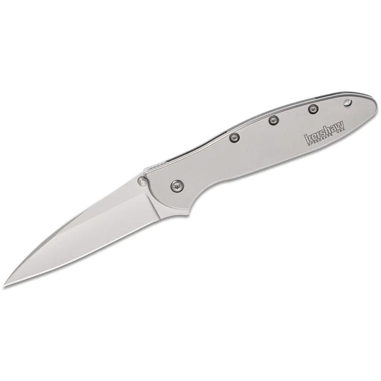 Knives & Scissors for travel kits-Kershaw 1660 Ken Onion Leek Assisted Flipper Knife 3"