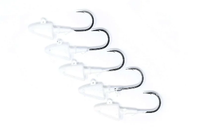 Fish hooks for bass tackle-Woods And Water Shad Jig Heads