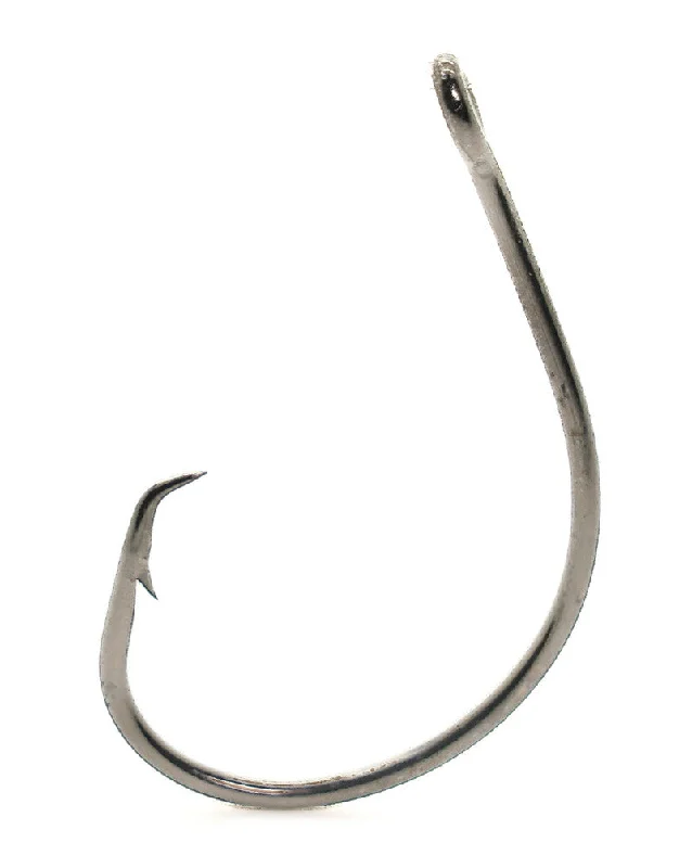 Fish hooks for river trout-MUSTAD 39938NP-BN 1X STRONG DEMON INLINE CIRCLE HOOK 100 Pack