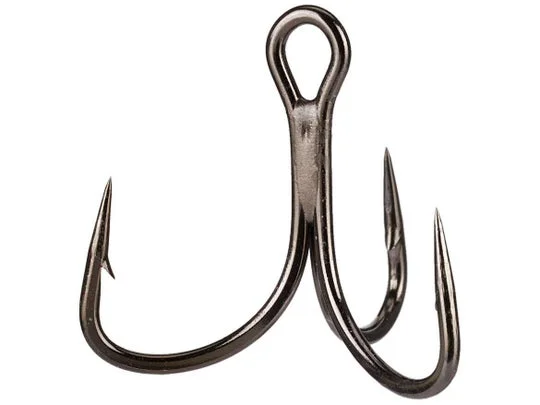 Fish hooks for fishing reels-Mustad KVD Triple Grip Treble Hook 2X Short