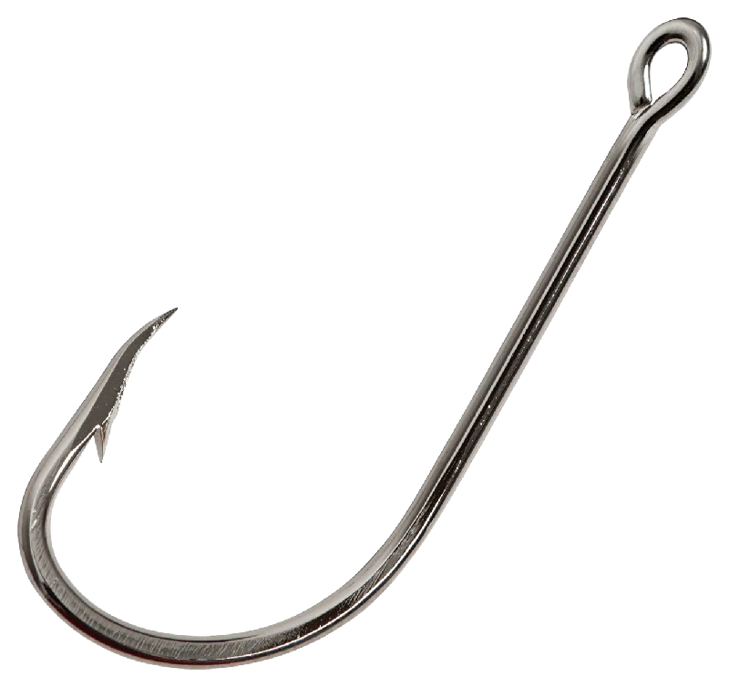 Fishing rigs for muddy lakes-Mustad O'Shaughnessy Beak Hook 92671-NI