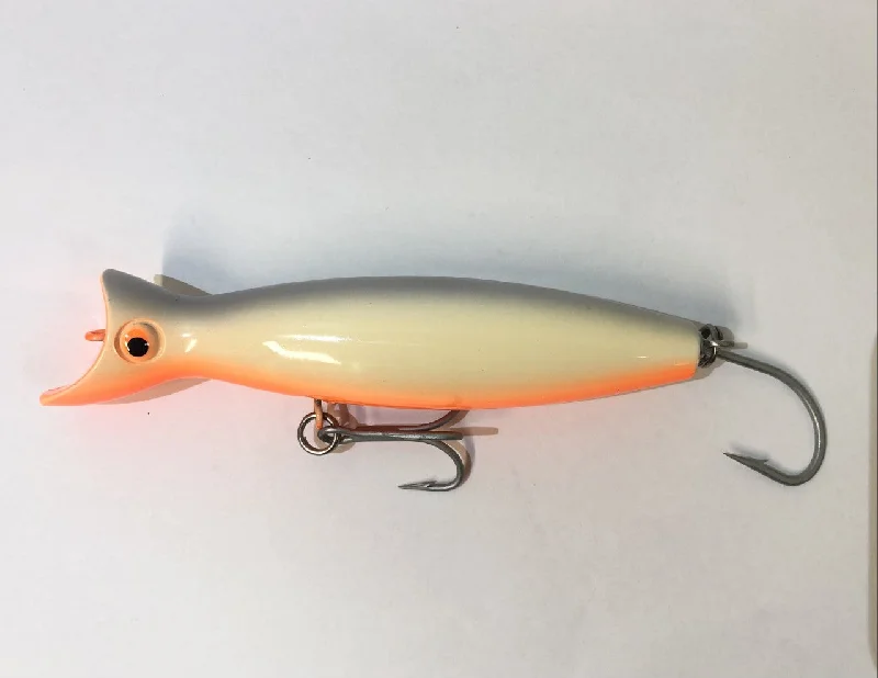 Fishing Lures for kids’ fishing-NEW ! Super Strike Little Neck Swimmer Silver/Bone/Orange   2-3/8oz DS6W-054