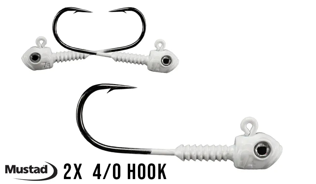 Rigs for shallow bass-Painted Titan HD Jig Heads