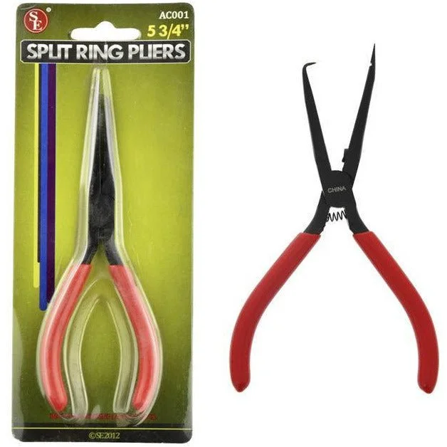 Knives & Scissors with fine blades-SE Split Ring Plier, 60HRC Hardness 5.3/4" qty 1