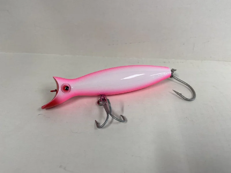 Fishing Lures with foldable tails-Super Strike Little Neck Swimmer  2-3/8oz DS6W-A21 Flow-Pink/White