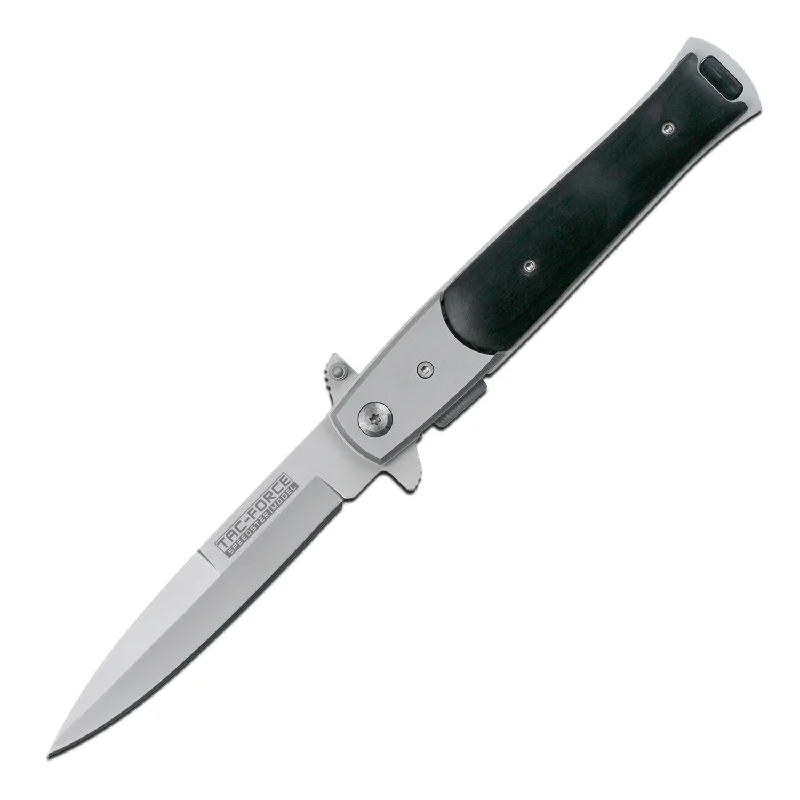 Knives & Scissors for tool kits-Tac-Force TF-428BW Spring Assisted Knife 3.5"