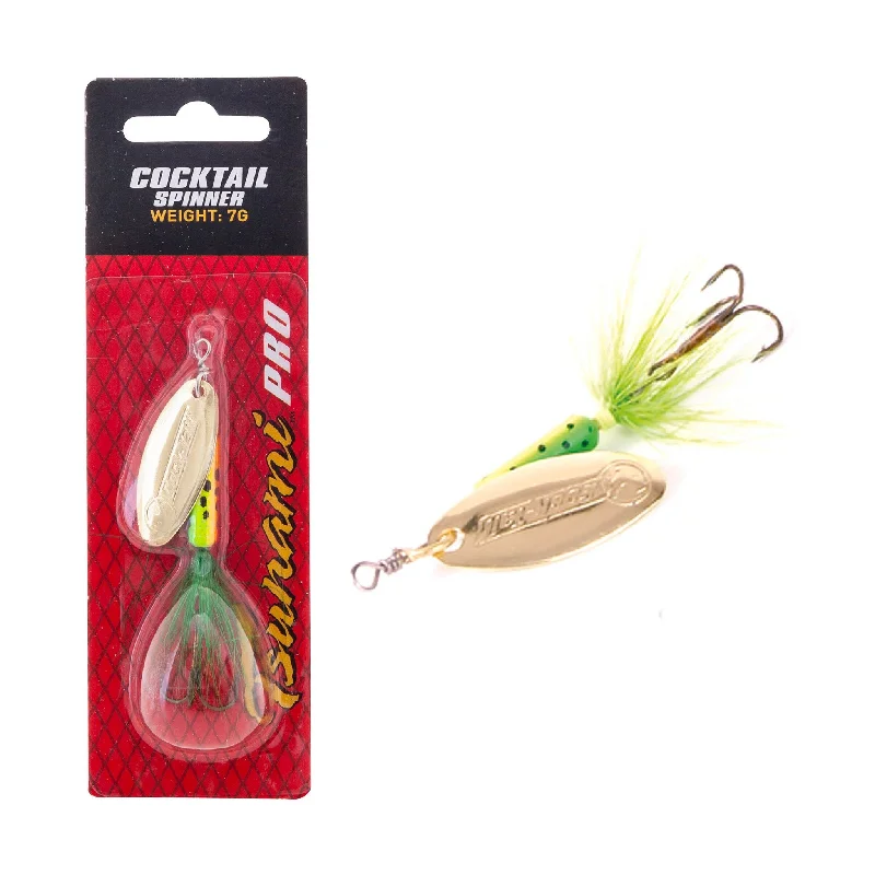 Fishing Lures with camo designs-Tsunami Spinner Lures