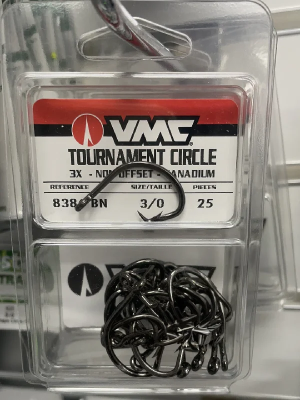 Fish hooks for river perch-VMC Tournament Circle Hooks- 8386