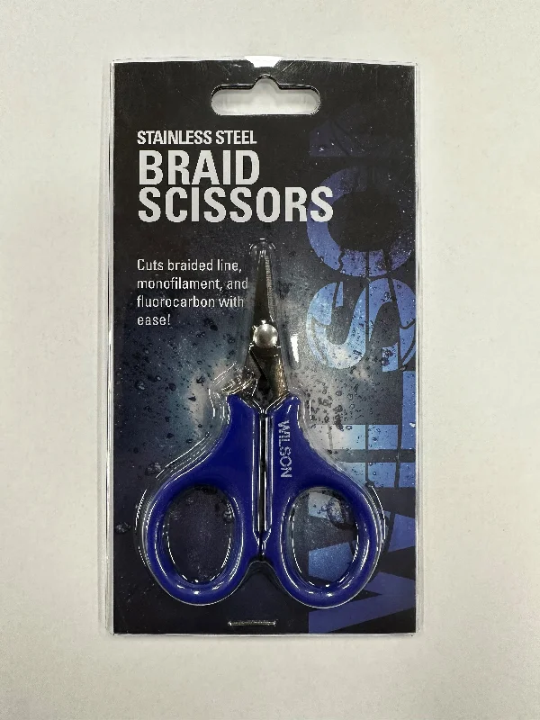 Knives & Scissors with tough steel-Wilson Braid Scissor Stainless Steel