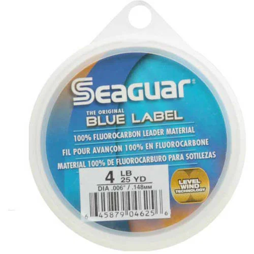 Fishing Lines & Leaders stream fishing-04FC25 Red Label Saltwater Fluorocarbon Leader- 4 Lb Tested