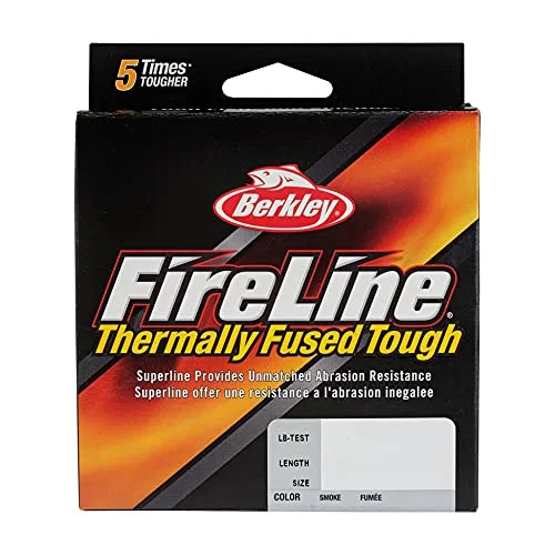 Fishing Lines & Leaders line marker-Berkley FireLine Fused Superline - Smoke - 20lb - 125yd