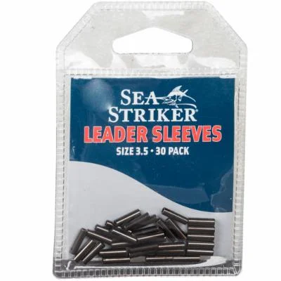 Fishing Lines & Leaders small fry-Brass Leader Sleeves Black 071 ID 30Pk, 30PK