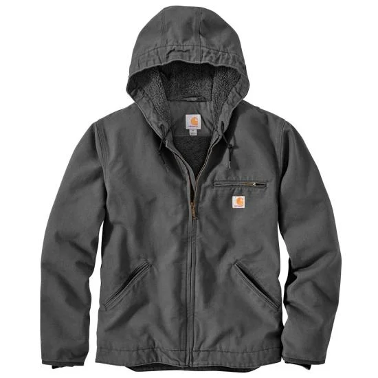 Fishing Lines & Leaders reel match-Carhartt - Washed Duck  Sherpa Lined Jacket