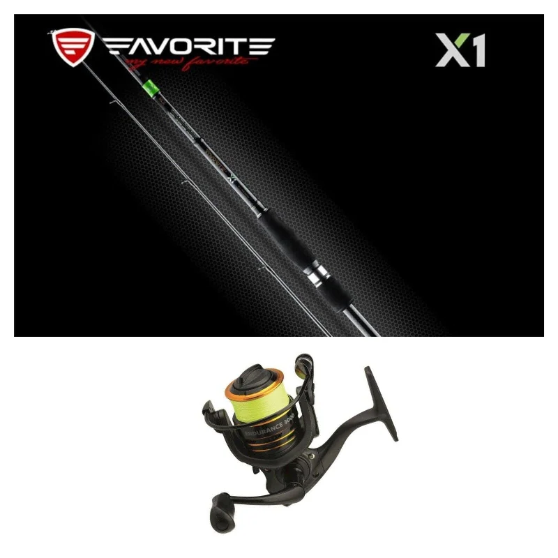 Fishing net with max reach-Combo Spinning Set Up = Favorite X1 Fishing Rod 6ft 12-36g Kinetic 2000 Reel