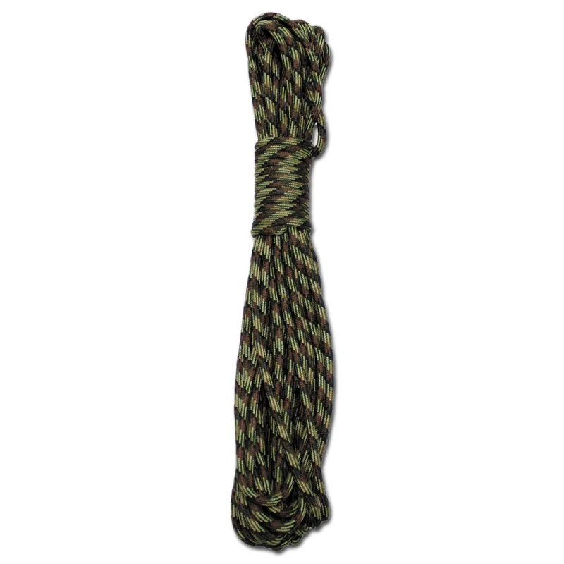 Fishing rope for rough trolling-Commando Rope - woodland 5 mm