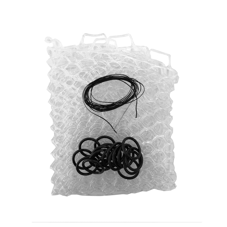 Fishing net with big frame-Fishpond Nomad Replacement Net Bag 19 Inch Clear