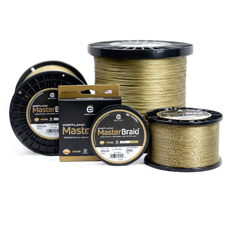 Fishing Lines & Leaders for kids rods-Cortland Masterbraid