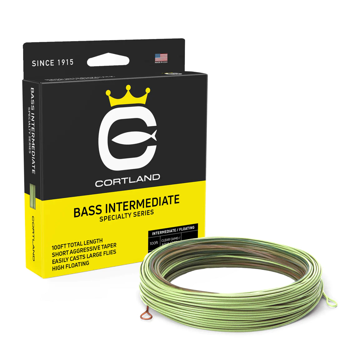 Fishing Lines & Leaders record size-Cortland Specialty Series Bass Intermediate Fly LIne