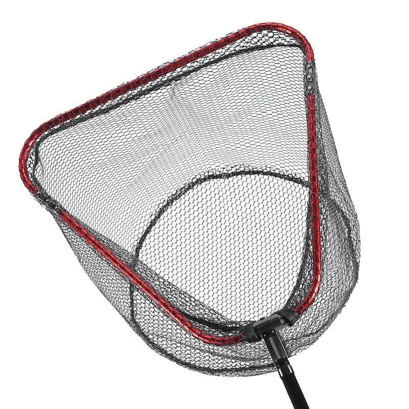 Fishing net with light grip-Dr,Fish Folding Triangle Landing Net Head 40-65cm