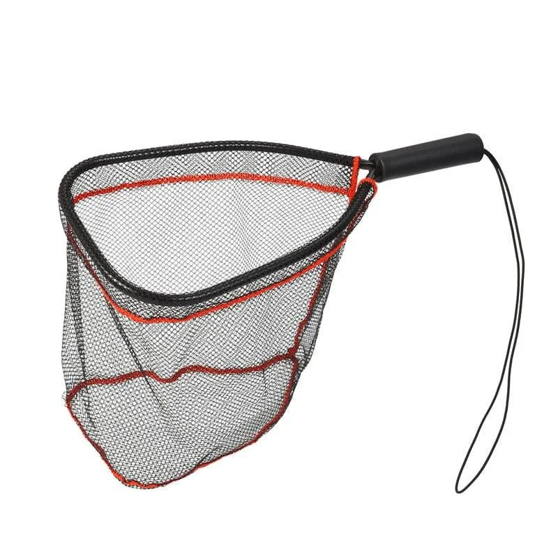 Fishing net with solid hoop-Dr.Fish Portable Fish Landing Net