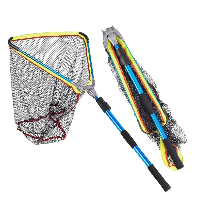 Fishing net with flexible design-Dr.Fish Big Telescopic Folding Fishing Net