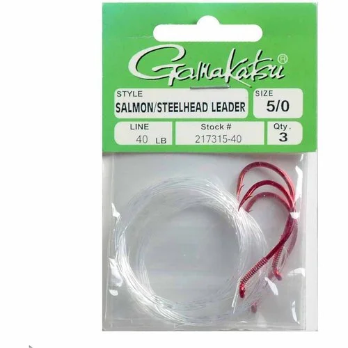 Fishing Lines & Leaders how-to guide-Gamakatsu Salmon/Steelhead Leader