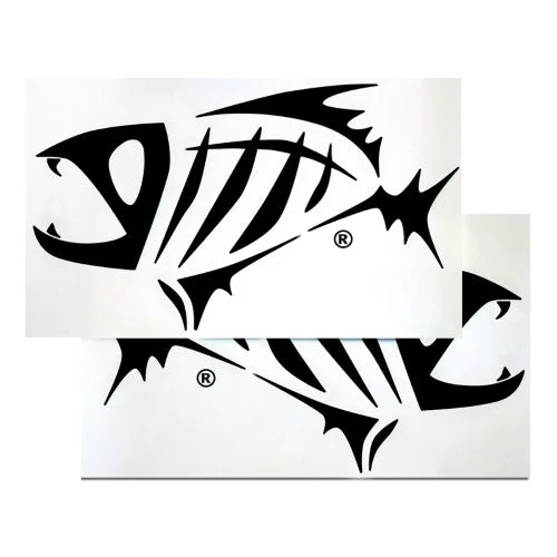 Patches for team gear-Gloomis Fishing GLM DECAL BLK LG 8.75x15.5 STICKERS [55905-01]