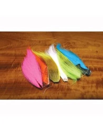 Fishing Lines & Leaders spinning setup-Hareline Fluorescent Bucktail Combo Pack