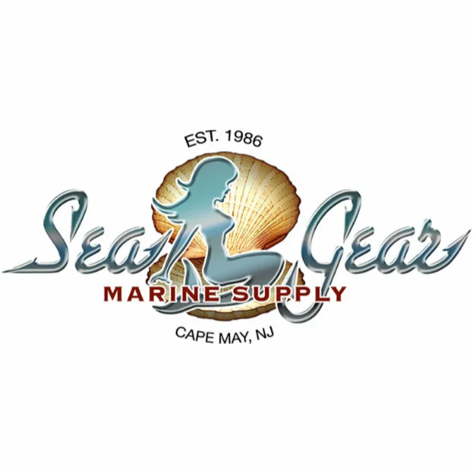 Patches for gym accessories-Sea Gear Mud Flap Sticker