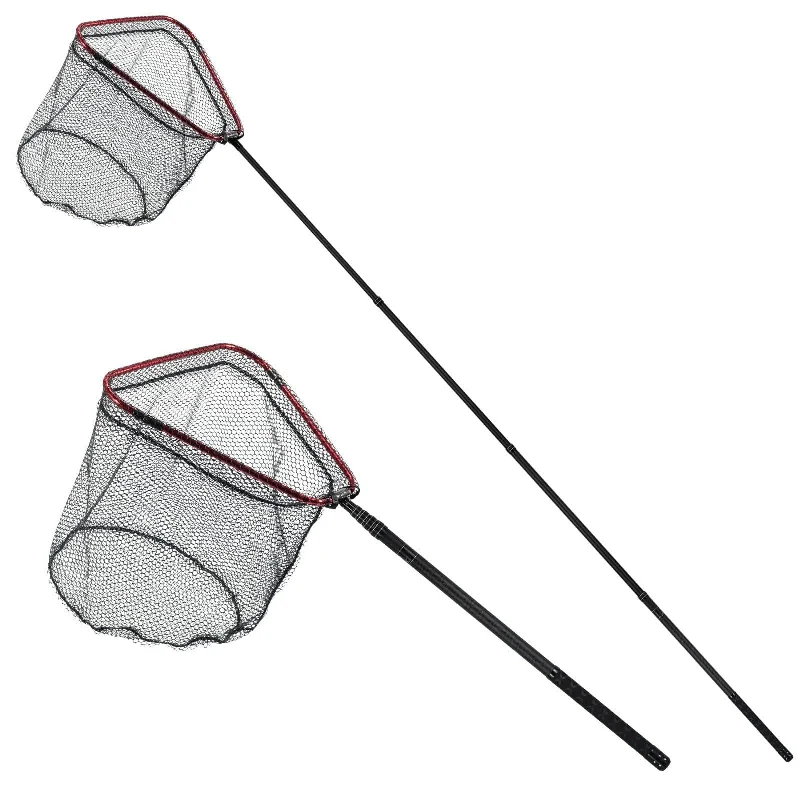 Fishing net for creek fun-Dr.Fish Telescoping Long Handle Landing Net 8.6ft 9.8ft