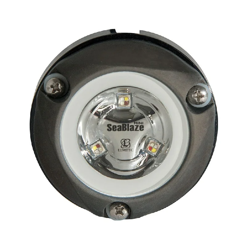 Headlamps with high lumens-Lumitec Zambezi Mini Surface Mount Underwater Light - White - Non-Dimming