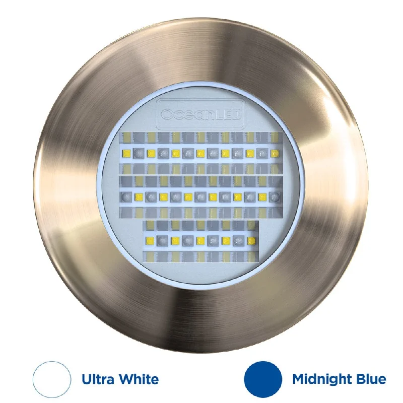 Headlamps with low battery warning-OceanLED Explore E6 XFM Underwater Light - Ultra White/Midnight Blue