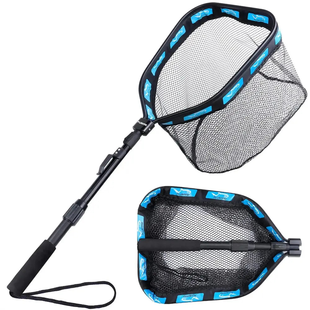 Fishing net for youth fun-PLUSINNO FN1 Square Floating Fish Landing Net