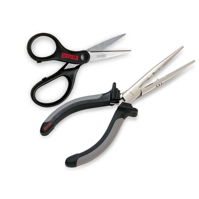 Knives & Scissors with sharp blades-Rapala Scissors and Pliers Combo