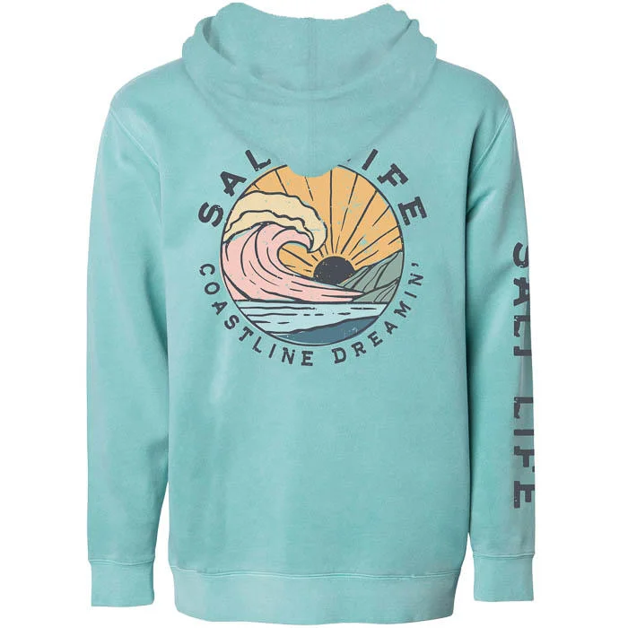 Fishing Lines & Leaders weed resistant-Salt Life - Kids Coastline Dreaming Hoodie